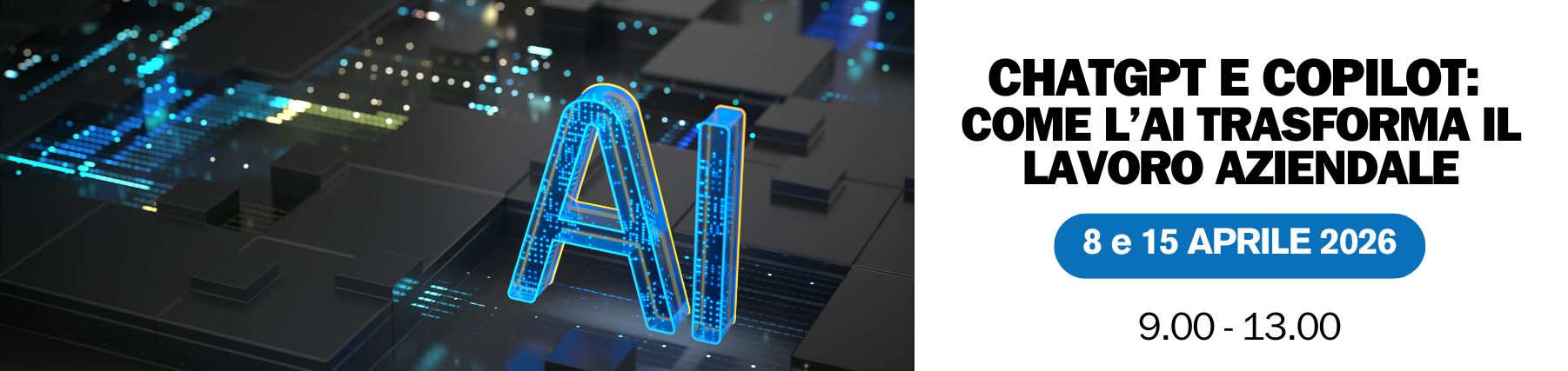 CHATGPT E COPILOT:  COME L’AI TRASFORMA IL LAVORO AZIENDALE